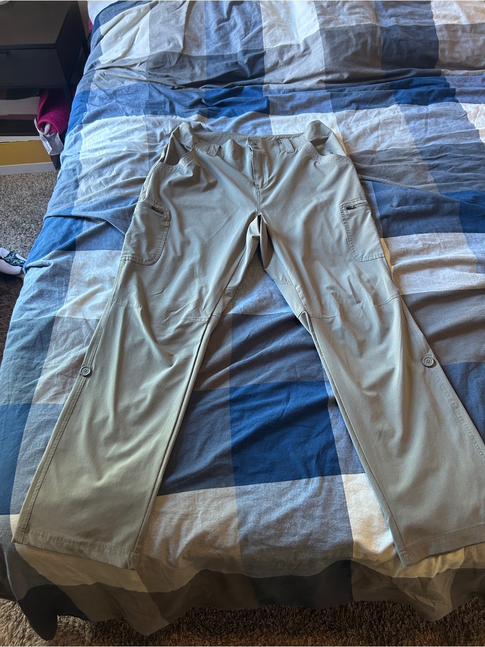 Men's Lightweight Cargo Pants - Tan